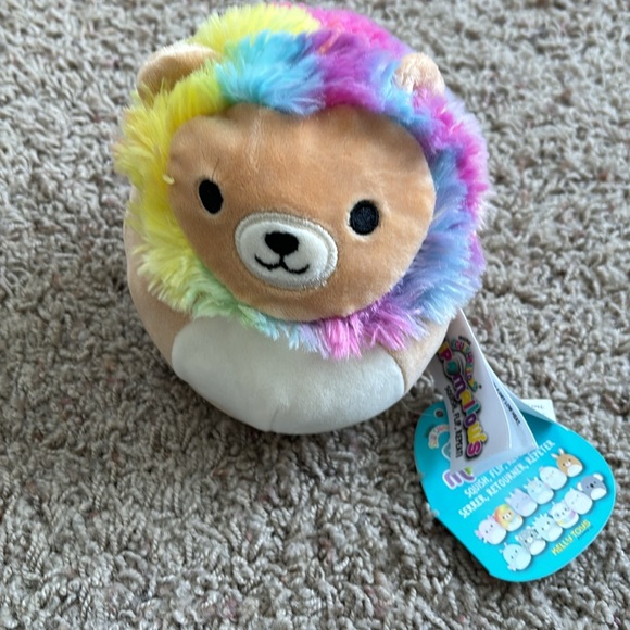 NEW 5” Squishmallows Flip-A-Mallows Leonard The Lion and Liv The Leopard - Picture 2 of 6